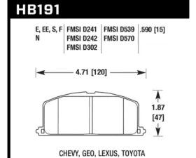 Hawk Performance Blue 9012 Front