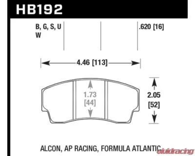 Hawk Performance DTC-80 - HB192Q.620