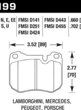 Hawk Performance HPS Front                                     - HB199F.702 - Image 2