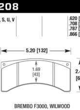 Hawk Performance DTC-70                                     - HB208U.708 - Image 2
