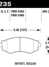 Hawk Performance HPS                                     - HB235F.665 - Image 2