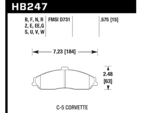 Hawk Performance Blue 9012 Front