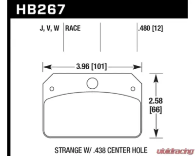 Hawk Performance DR-97 - HB267J.480