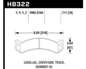 Hawk Performance LTS Front