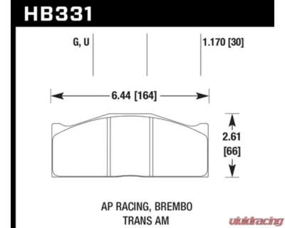 Hawk Performance DTC-80 - HB331Q1.17