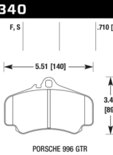Hawk Performance HPS                                     - HB340F.710 - Image 2