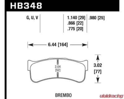 Hawk Performance DTC-70 - HB348U1.14