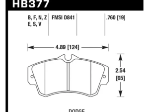Hawk Performance DTC-50 Front - HB377V.760 - Image 5