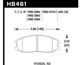 Hawk Performance Blue 9012 Front
