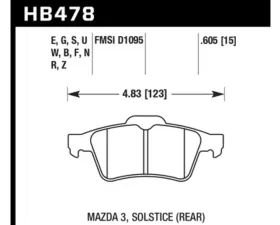 Hawk Performance PC Rear