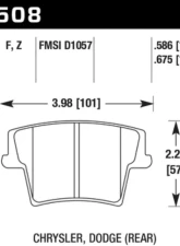 Hawk Performance HPS 5.0                                     - HB508B.586 - Image 2