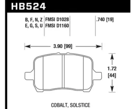 Hawk Performance Blue 9012 Front