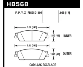 Hawk Performance PC Rear