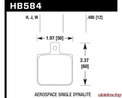 Hawk Performance HPS - HB584F.485