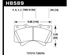 Hawk Performance LTS Front