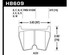 Hawk Performance DTC-70 Front