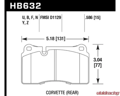 Hawk Performance PC - HB632Z.586