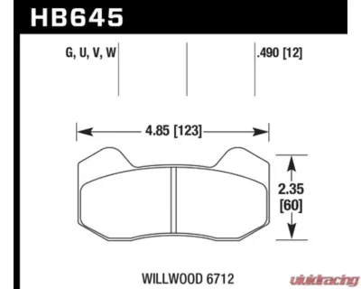 Hawk Performance DTC-30 - HB645W.490