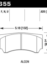 Hawk Performance HPS                                     - HB655F.620 - Image 2