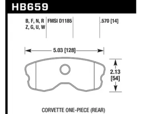 Hawk Performance DTC-30 Chevrolet Rear