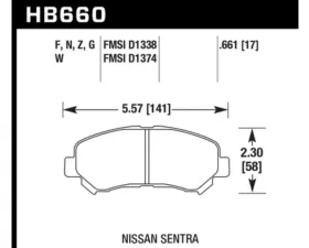 Hawk Performance DTC-30 Front