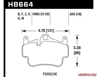 Hawk Performance DTC-60 - HB664G.634