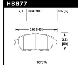 Hawk Performance LTS Front