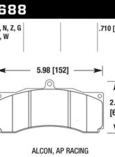 Hawk Performance HPS 5.0                                     - HB688B.710 - Image 2