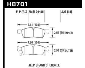 Hawk Performance LTS Front
