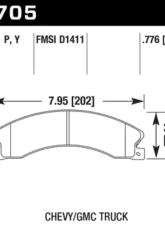Hawk Performance SuperDuty                                     - HB705P.776 - Image 2