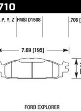 Hawk Performance PC Front                                     - HB710Z.706 - Image 2
