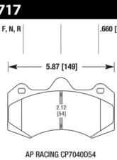 Hawk Performance HPS 5.0                                     - HB717B.660 - Image 2