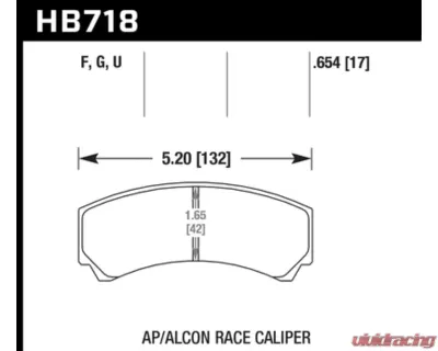 Hawk Performance HPS 5.0 - HB718B.654