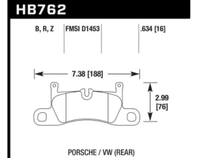 Hawk Performance PC Rear