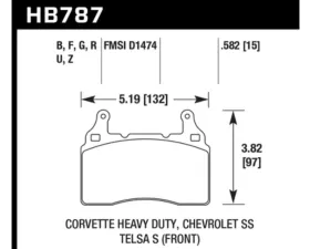 Hawk Performance DTC-60 Front