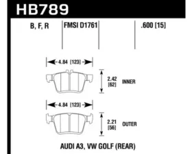 Hawk Performance Performance Ceramic Disc Brake Pad
