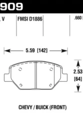 Hawk Performance LTS                                     - HB909Y.660 - Image 2