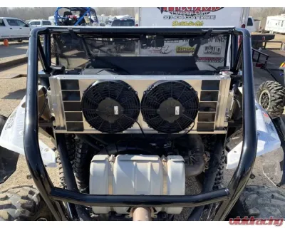 PWR Rear Mounted Race Radiator Module Can-Am Maverick X3 2017-2019 - CR-UC-RPR001C