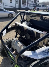 PWR Rear Mounted Race Radiator Module Can-Am Maverick X3 2017-2019                                     - CR-UC-RPR001C - Image 6
