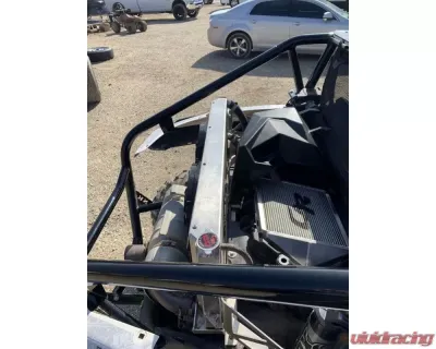 PWR Rear Mounted Race Radiator Module Can-Am Maverick X3 2017-2019 - CR-UC-RPR001C