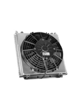 PWR 11"280mm x 10" 256mm x 3/4" 37mm Plate/Fin 9" Spal Fan Universal Transmission Oil Cooler Module                                     - 42-00118 - Image 2