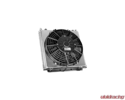 PWR 11"280mm x 10" 256mm x 3/4" 37mm Plate/Fin 9" Spal Fan Universal Transmission Oil Cooler Module - 42-00118