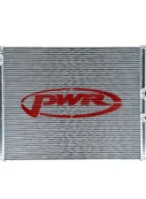 PWR Single Pass Performance Radiator BMW M3 | M4 | M2 CS F8X S55 2014-2021                                     - CR-UC-KPR020B - Image 6