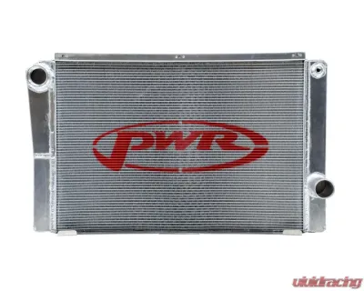 PWR 28x16.5" Single Pass Closed Super Late Model Radiator Chevrolet - CR-UC-PPR003B