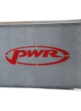 PWR 28x16.5" Single Pass Closed Super Late Model Radiator Chevrolet                                     - CR-UC-PPR003B - Image 3