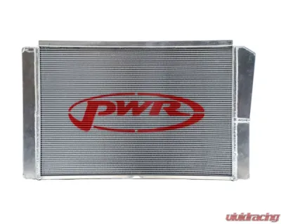 PWR 28x16.5" Single Pass Closed Super Late Model Radiator Chevrolet - CR-UC-PPR003B