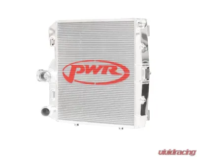 PWR 42mm OEM Mounting Performance Auxiliary LH Radiator Porsche 997 Carrera | 987 Cayman 2005-2012 - CR-UC-RPR041B