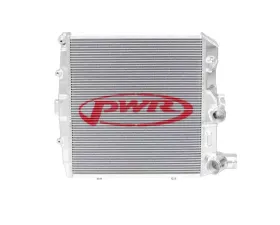 PWR 42mm OEM Mounting Performance Auxiliary RH Radiator Porsche 997 Carrera | 987 Cayman 2005-2012