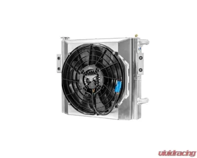 PWR 16" Spal Brushless Fan Rear Mounted Race Radiator Module Polaris Pro XP 2020-2023 - CR-UC-RPR079C
