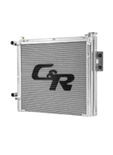 PWR 16" Spal Brushless Fan Rear Mounted Race Radiator Module Polaris Pro XP 2020-2023                                     - CR-UC-RPR079C - Image 2